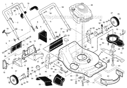 Part Location Diagram of 193909X460 Craftsman Wheel